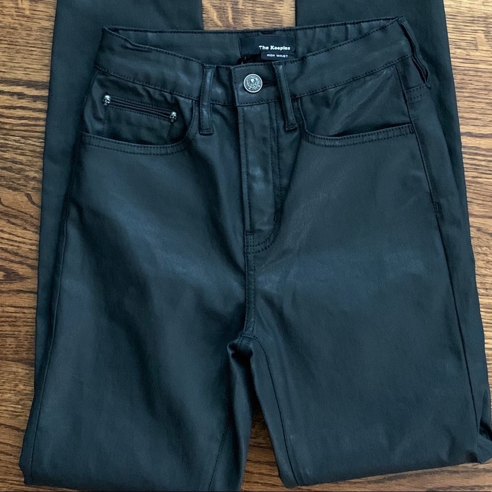 The Kooples Waxed High Waist Jeans - Picture 9 of 9